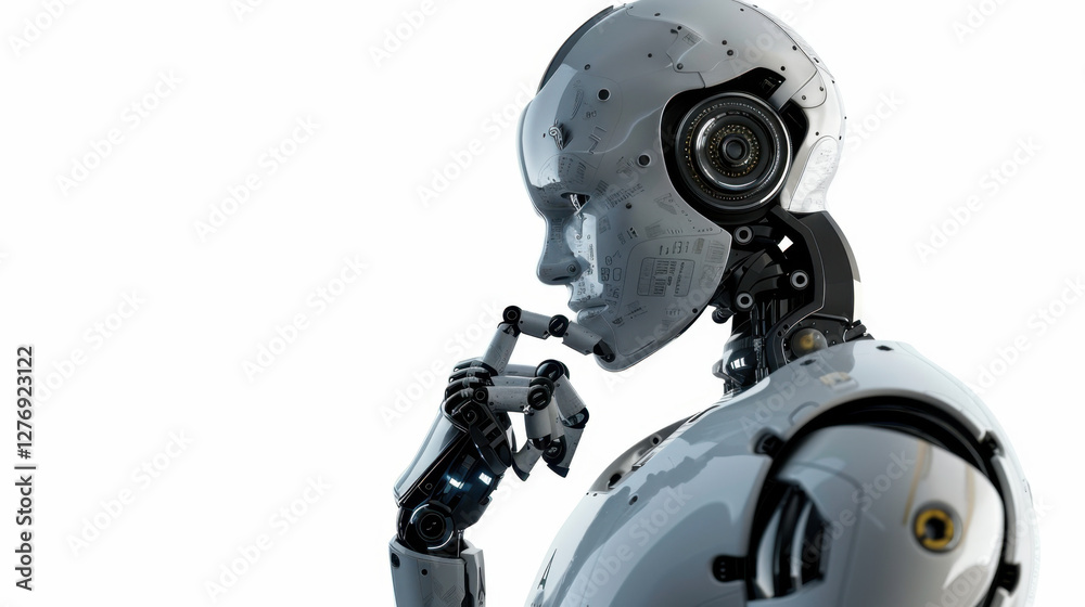 ai robot thinking ai robot thinking