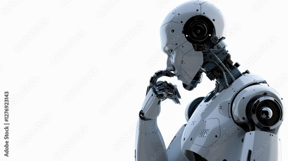 ai robot thinking ai robot thinking