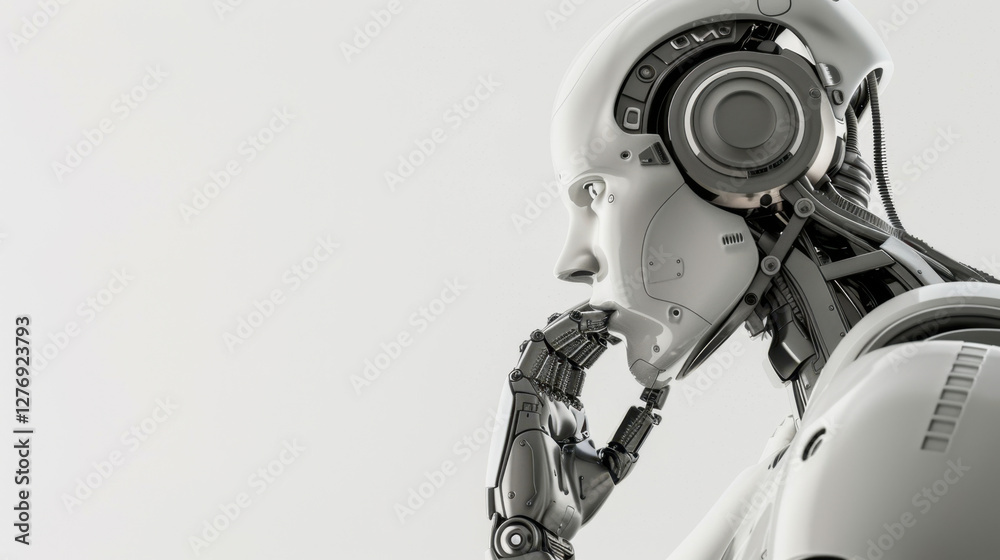 ai robot thinking ai robot thinking