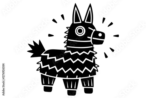 Creative Piñata Vector Design for Event Graphics