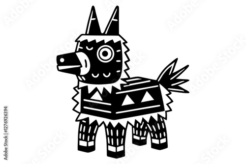 Creative Piñata Vector Design for Event Graphics