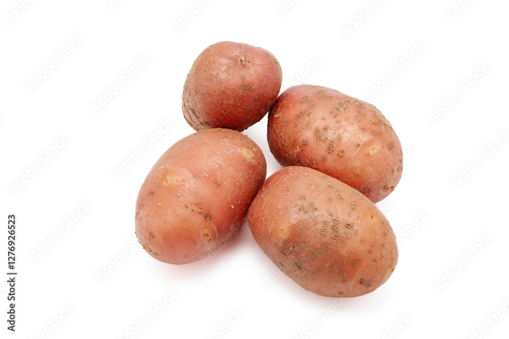 Fresh red potatoes isolated on white background
Fresh red potatoes isolated on white background