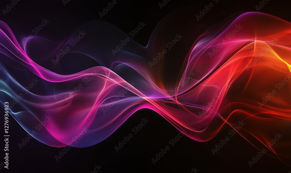 Vibrant Abstract Waves Vibrant Abstract Waves