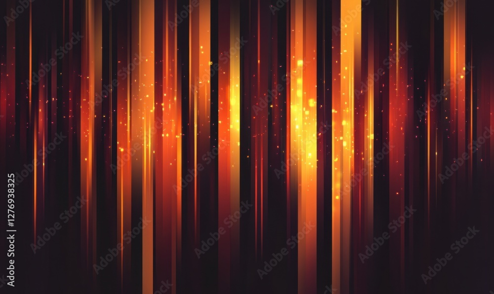 Abstract Glowing Light Stripes Abstract Glowing Light Stripes