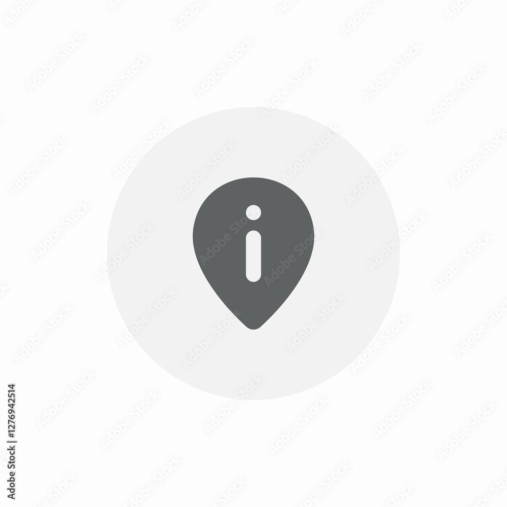 customer information desk location icon sign vector customer information desk location icon sign vector