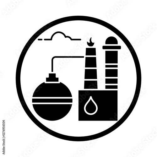 Refinery – Industrial Facility for Processing Crude Oil into Fuel