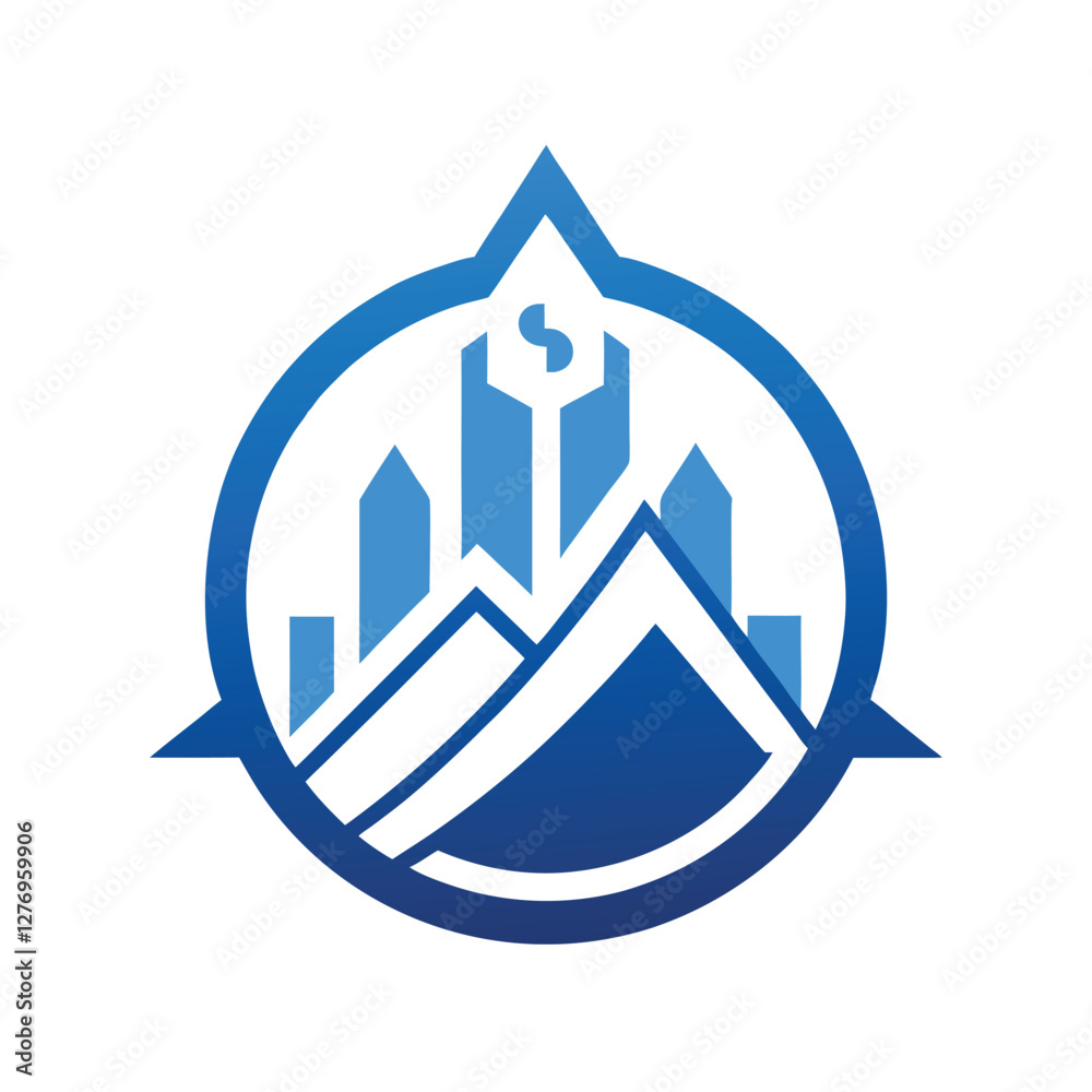Finance logo icon vector art illustration Finance logo icon vector art illustration