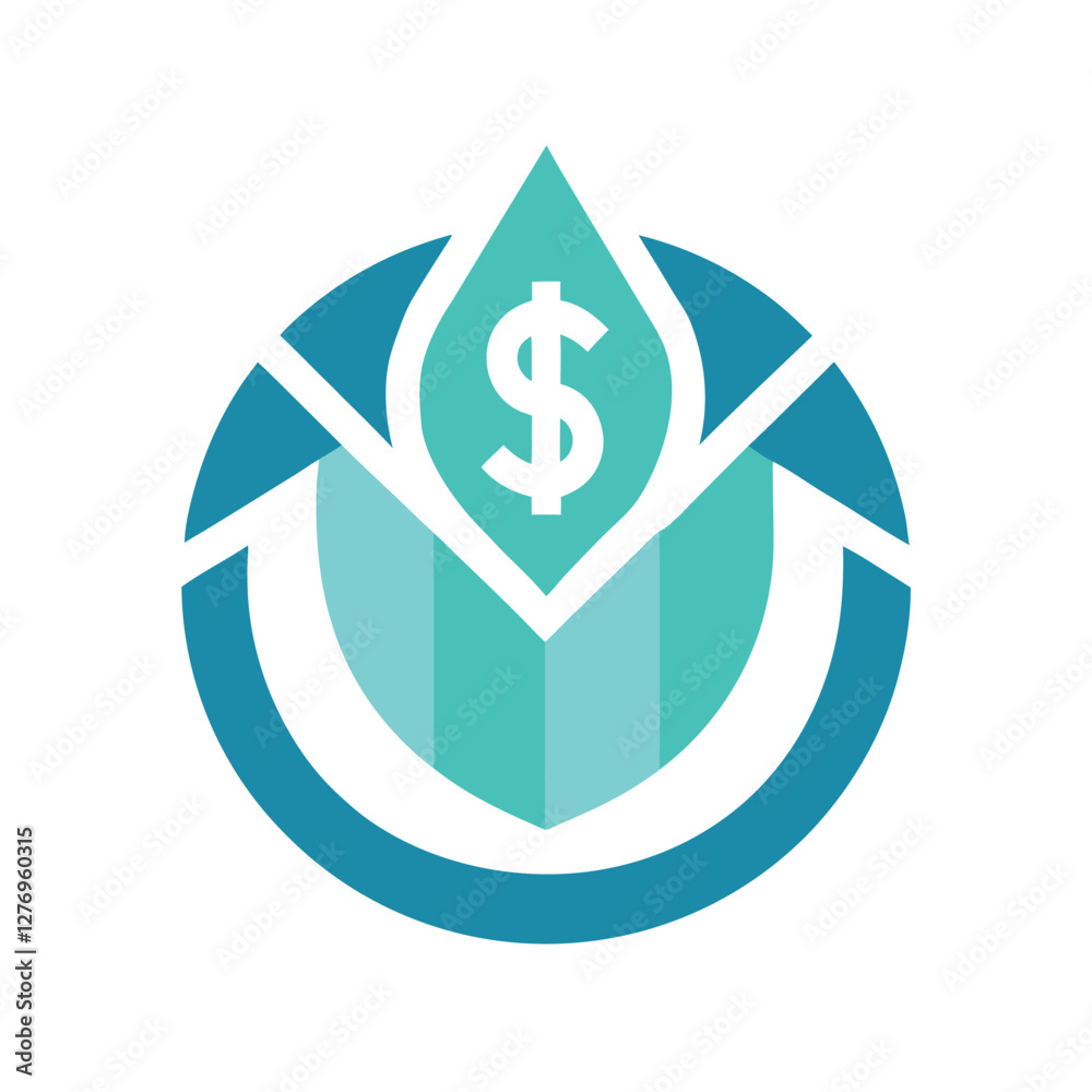 Finance logo icon vector art illustration Finance logo icon vector art illustration