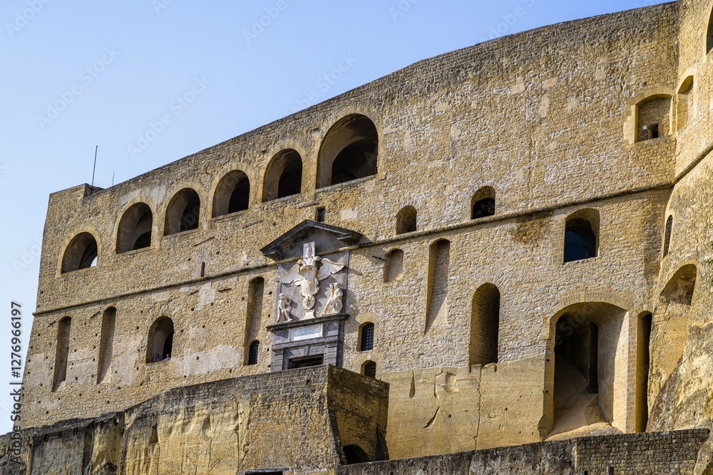 Castel Sant'Elmo and Charterhouse and Museum of San Martino, Campania, Italy, Europe Castel Sant'Elmo and Charterhouse and Museum of San Martino, Campania, Italy, Europe