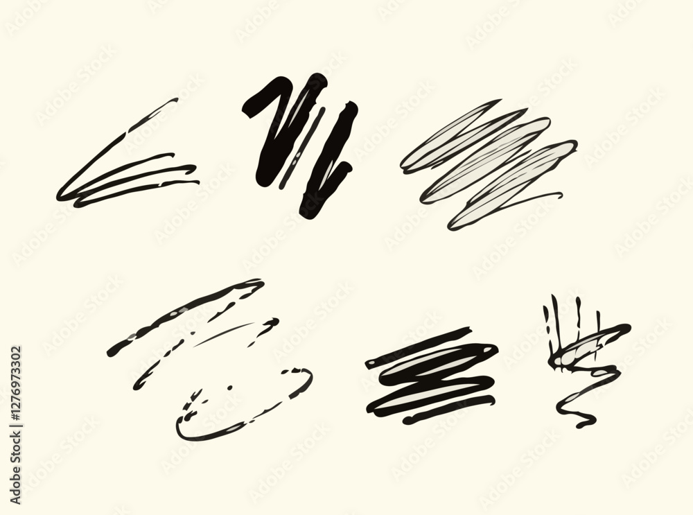 Scribble Sketch Vector Illustration Pack Scribble Sketch Vector Illustration Pack