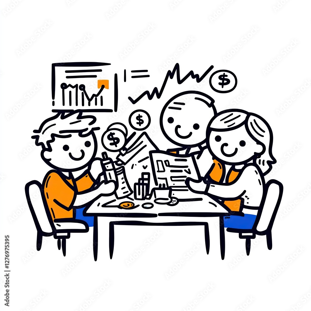 Team meeting reviews charts. Finance and statistics are analyzed in the background. Business purpose Team meeting reviews charts. Finance and statistics are analyzed in the background. Business purpose