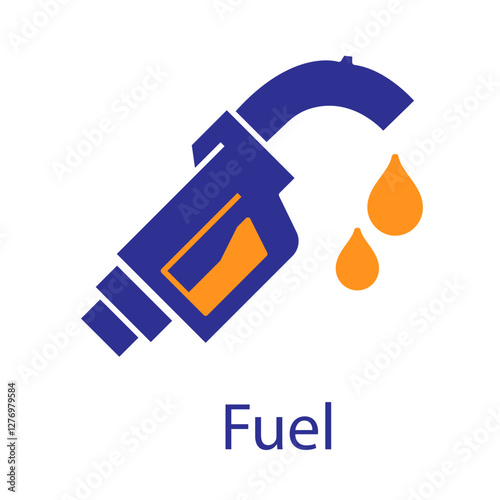 Fuel – Nozzle Representing Gasoline and Energy Sources