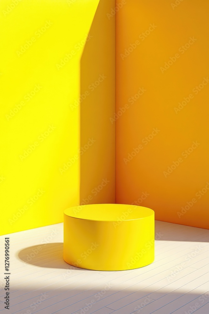 Yellow Mini Cube Yellow Mini Cube