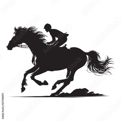 Western Lasso Rider – Fearless Cowboy on a Bronco