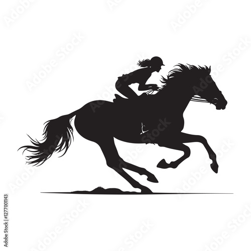 Western Lasso Rider – Fearless Cowboy on a Bronco