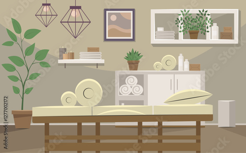 modern cozy massage salon interior therapy physiotherapy