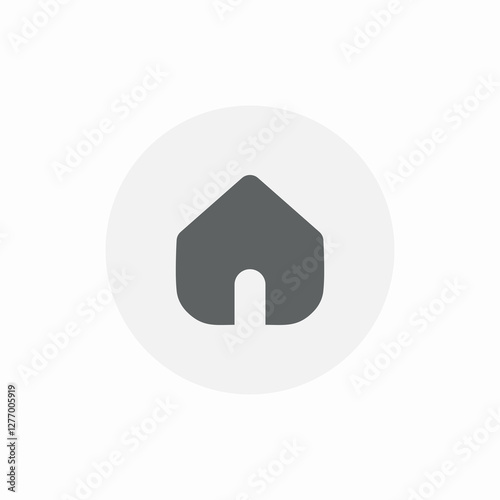 home page icon sign vector