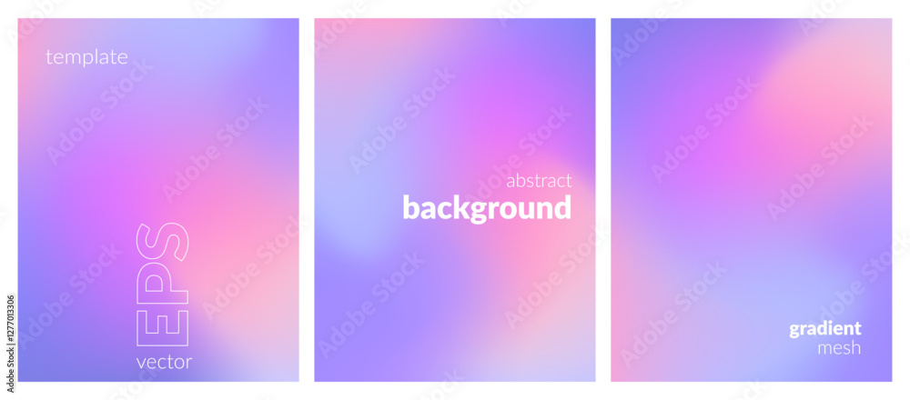 Abstract liquid background layout. Soft color blend. Blurred fluid effect. Gradient mesh. Mockup modern design template for posters, ad banners, brochures, flyers, covers, websites. EPS vector image Abstract liquid background layout. Soft color blend. Blurred fluid effect. Gradient mesh. Mockup modern design template for posters, ad banners, brochures, flyers, covers, websites. EPS vector image