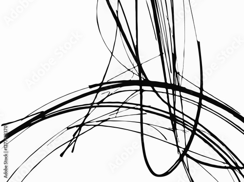 Abstract Sketchy Line Art Vectors