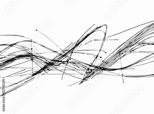 Abstract Sketchy Line Art Vectors