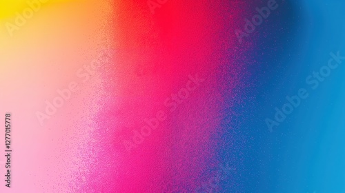 vibrant gradient blending pink red and blue tones with grain texture creating an abstract backdrop copyspace concept of design branding advertising
