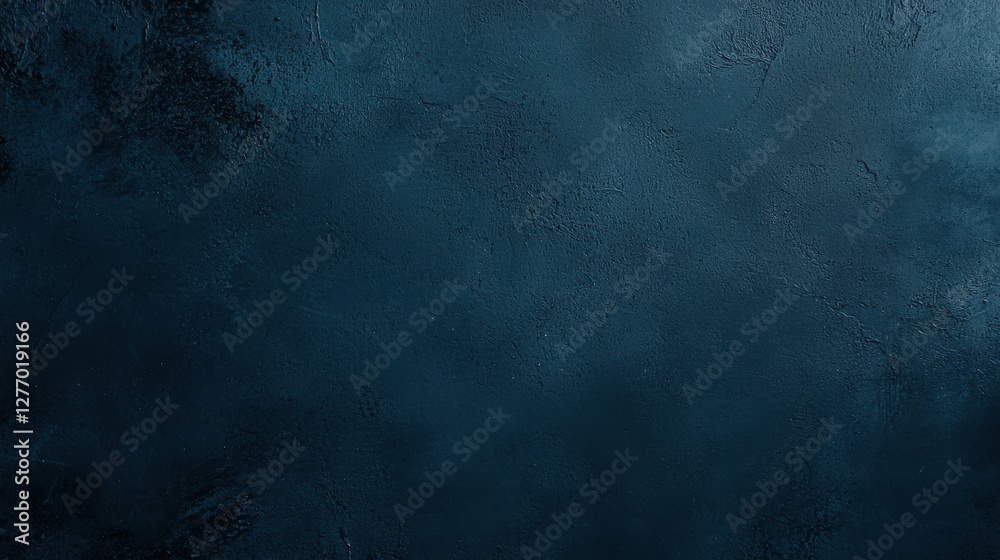 Naklejka premium Abstract Evening Haze Serenity Deep Blue Mood Backdrop Artistic Blank Canvas Dark Atmosphere Calm