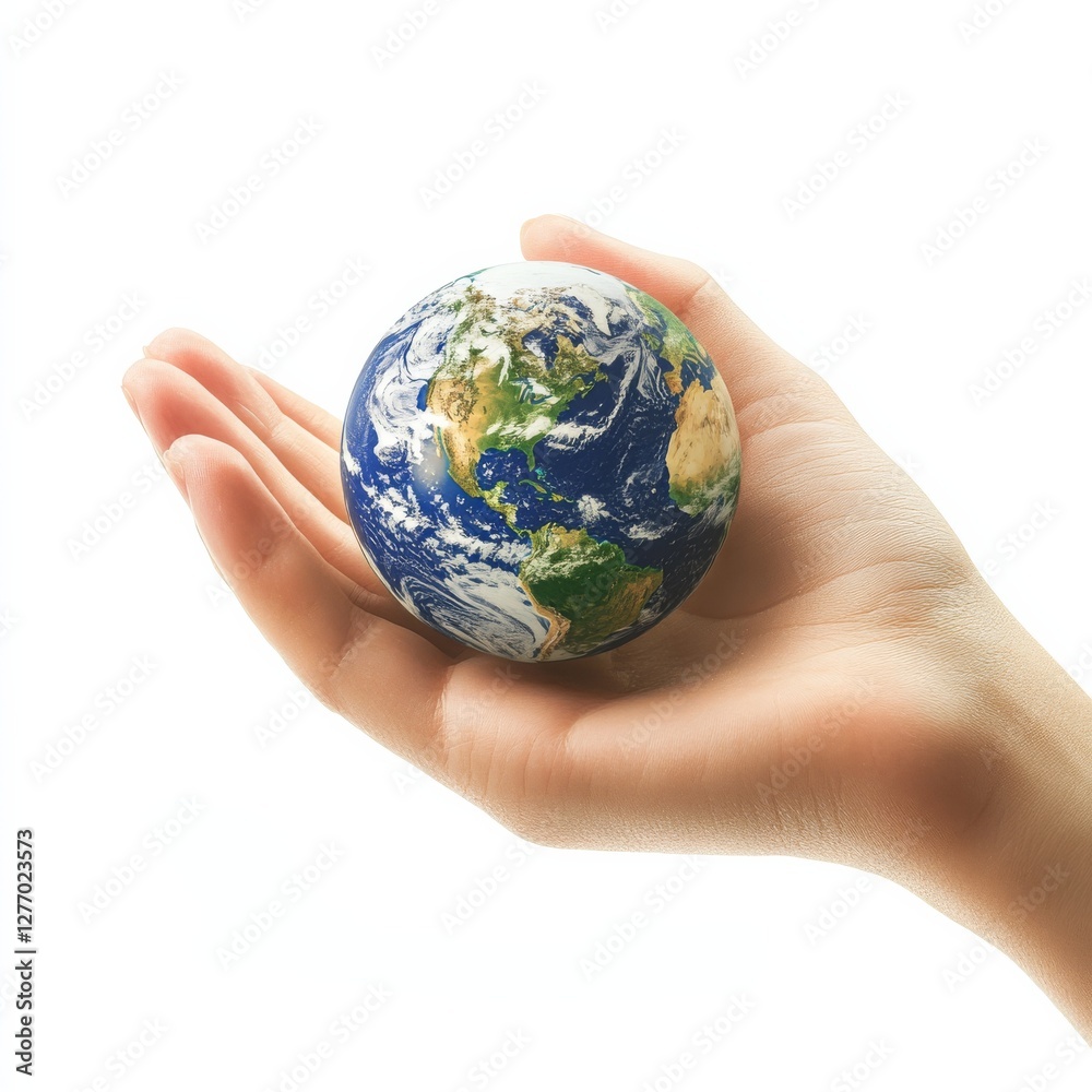Our Planet in Your Hands: A Symbol of Care, Sustainability and Responsibility Towards Earth's Future. Our Planet in Your Hands: A Symbol of Care, Sustainability and Responsibility Towards Earth's Future.