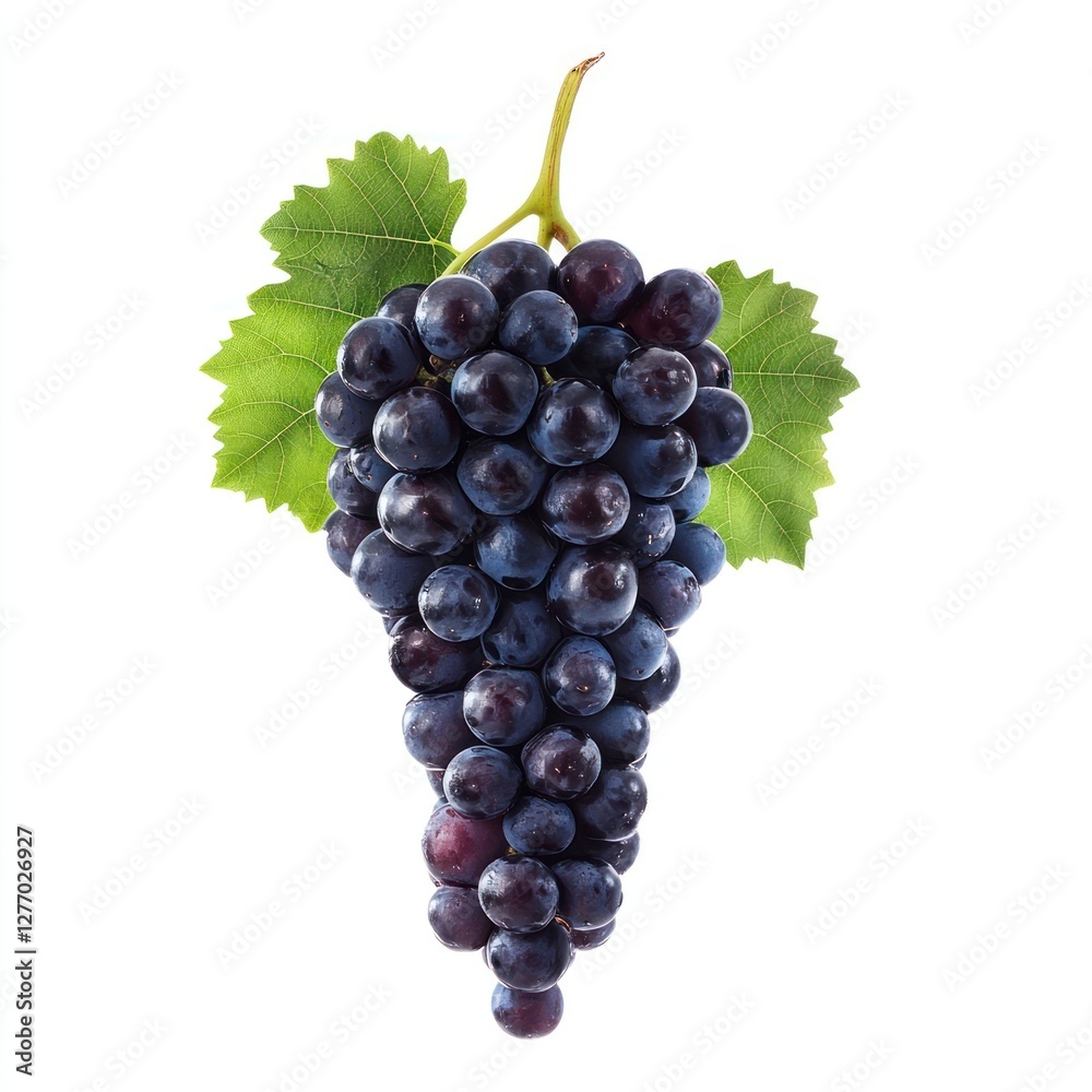 A wild grape grapes photography isolated. A wild grape grapes photography isolated.