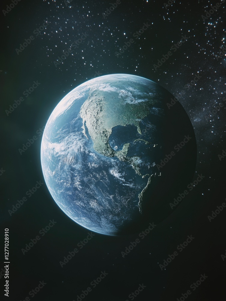 Obraz premium Earth from Space