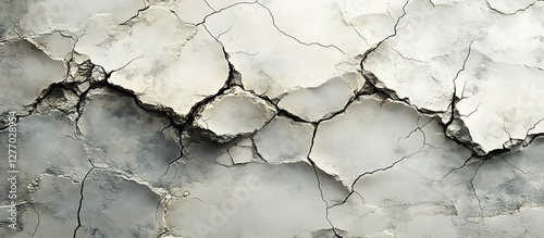 Dried Earth Cracks Texture Background (1)