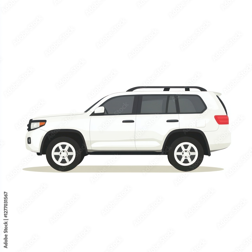 Suv car transportation illustration automobile. Suv car transportation illustration automobile.