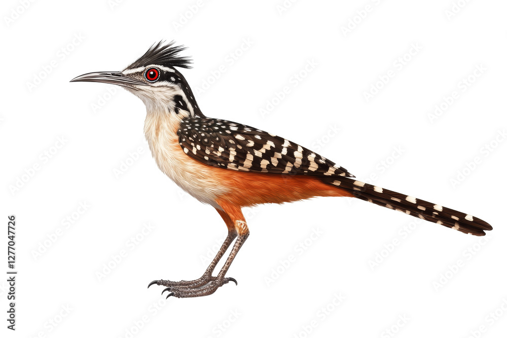 Obraz premium Colorful bird stands proudly in natural setting