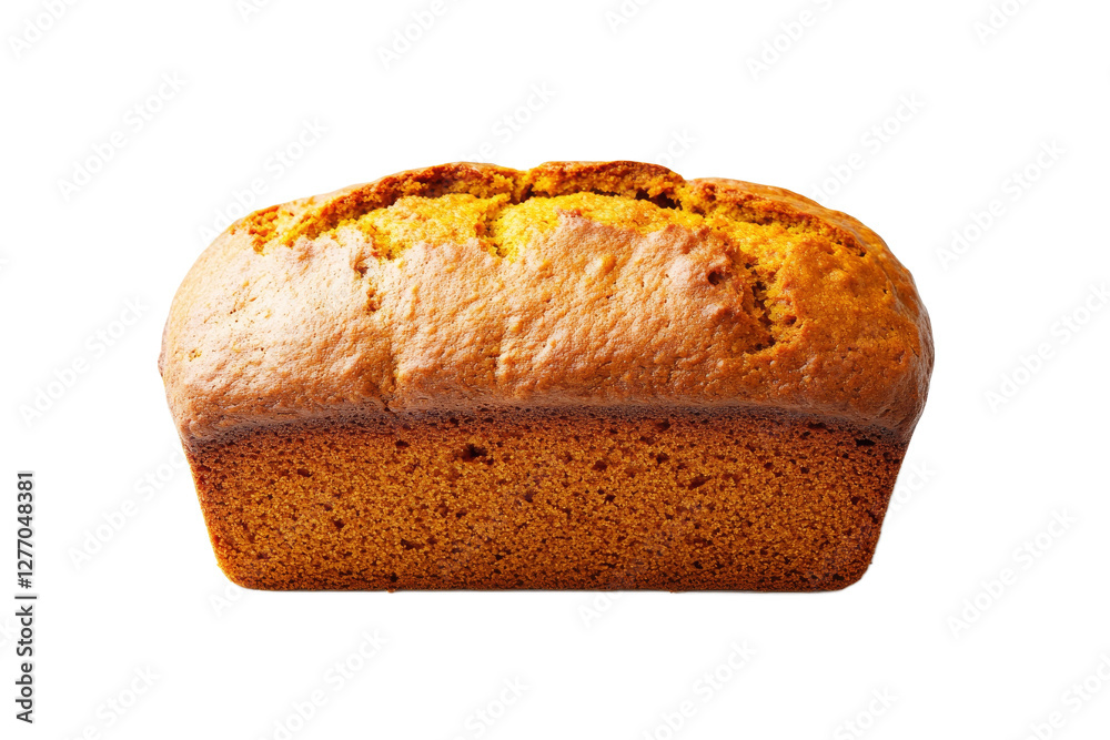Freshly baked loaf of bread on a white background Freshly baked loaf of bread on a white background