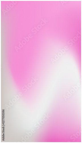 Mesh gradient with grain glass texture. Pink, grey, white background with grainy and glass effect. Abstract grainy glass texture background.