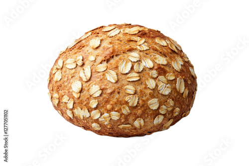 Freshly baked oat bread from a local bakery