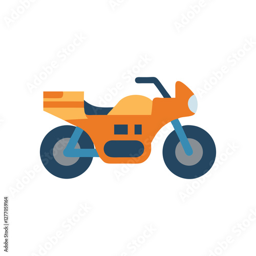  Dynamic Touring Motorcycle Icon for Adventure
