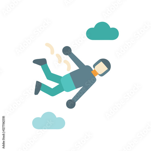  Dynamic Skydiving Icon for Thrill Seekers