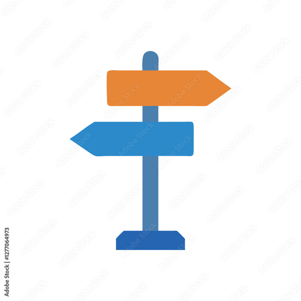 Dynamic Road Sign Graphic for Urban Planning Dynamic Road Sign Graphic for Urban Planning