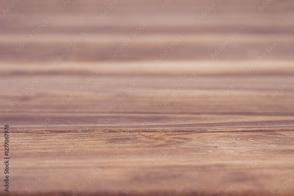 Fototapeta premium Close-up of a natural wood surface with visible grains and texture