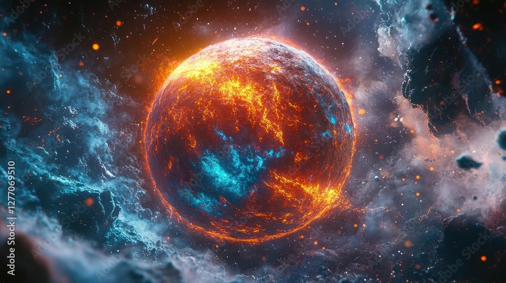 Futuristic Digital Network Sphere Visualization with Glowing Data Points and Neural Connections in Deep Space Environment Against Dark Background Futuristic Digital Network Sphere Visualization with Glowing Data Points and Neural Connections in Deep Space Environment Against Dark Background