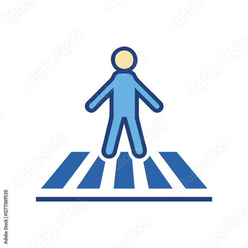  Convenient Pedestrian Walkway Icon for Urban Design