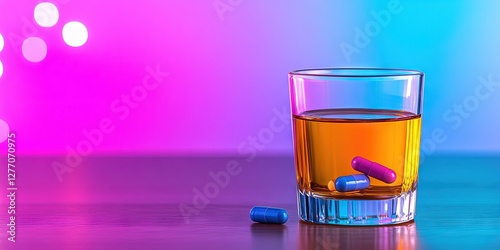 drink with pill in it - spiked drink with a roofie