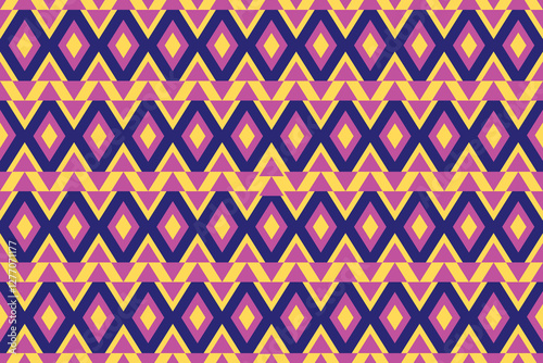 seamless geometric pattern with triangles