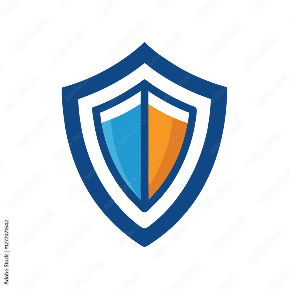 Security logo icon vector art illustration Security logo icon vector art illustration