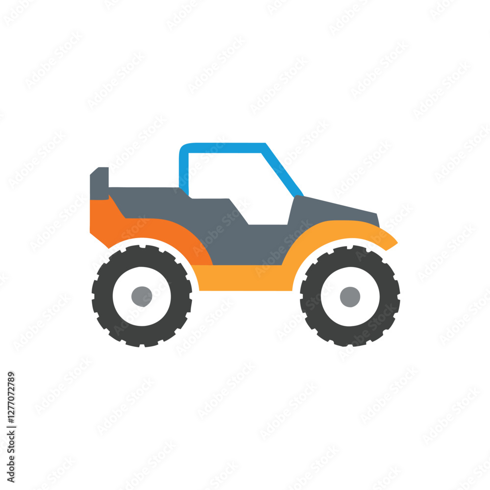 Adventure Off-Road Vehicle Icon for Enthusiasts Adventure Off-Road Vehicle Icon for Enthusiasts