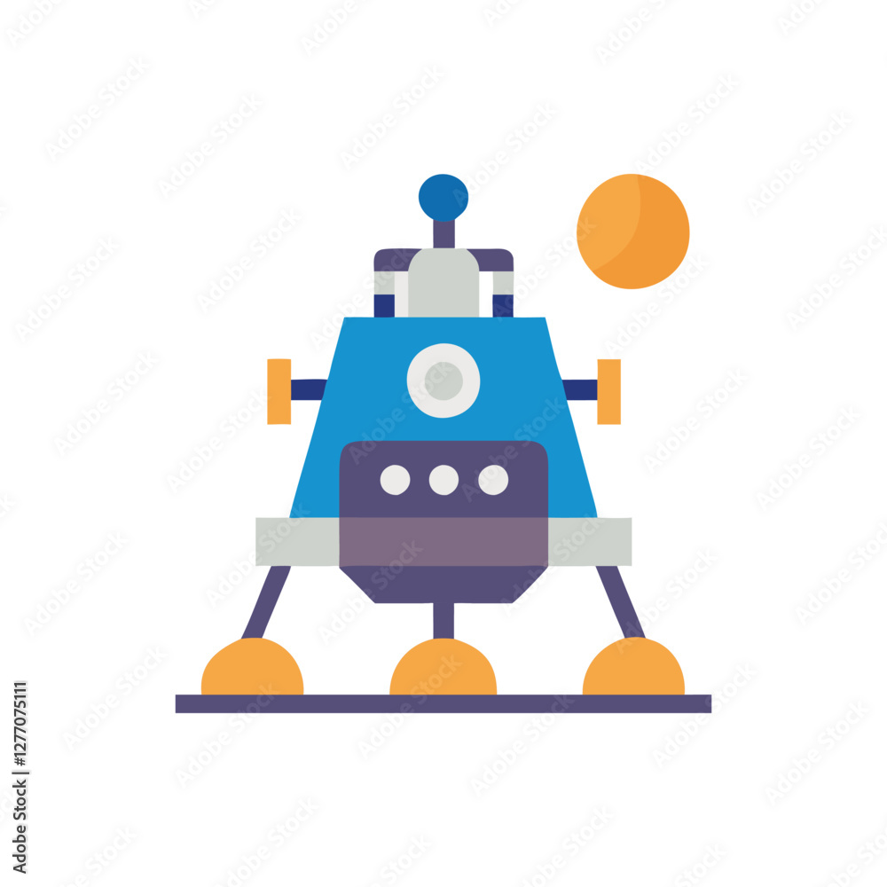 Lunar Module Icon for Astronaut Missions Lunar Module Icon for Astronaut Missions