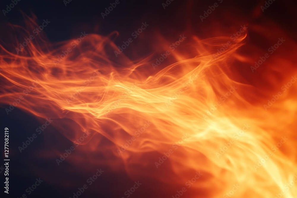 Flames erupt from the ground, illuminating a dark room with a fierce glow, creating an intense and dramatic atmosphere. Flames erupt from the ground, illuminating a dark room with a fierce glow, creating an intense and dramatic atmosphere.