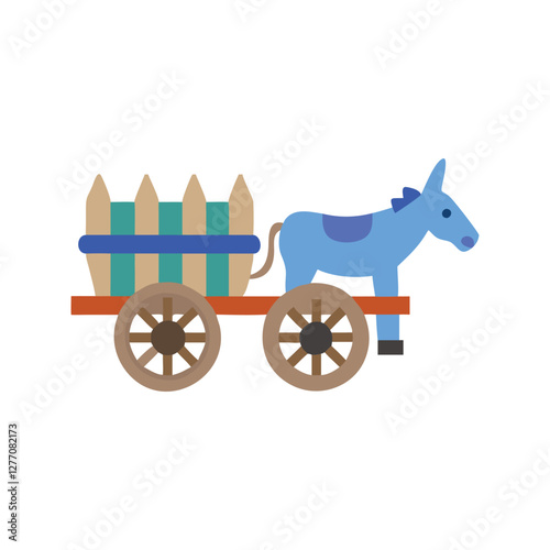  Donkey Cart Icon for Eco-Friendly Travel