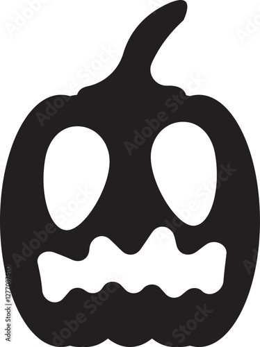 illustration of jack o lantern pumpkin