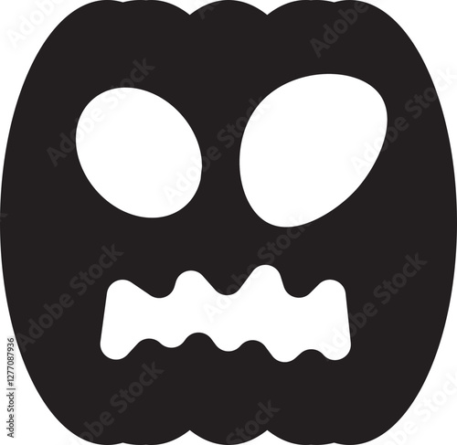 illustration of jack o lantern pumpkin